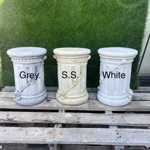 Rose Pedestal Short Concrete Plinth Stand 1813