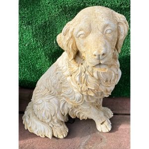Golden Retriever Large Concrete Statue (0994)