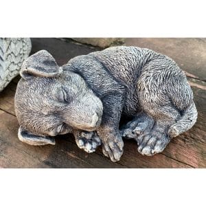 Jack Russell Pup Concrete Garden Ornament