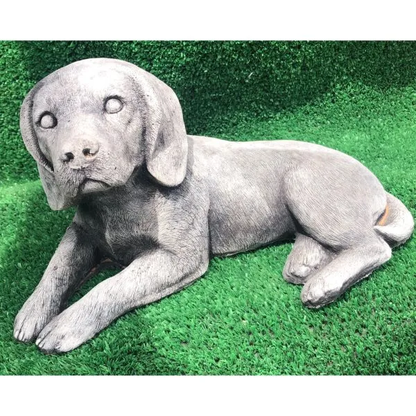 Beagle Concrete Dog Statue 0015