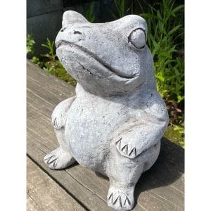 Sitting Frog - Large Concrete Statue 0923