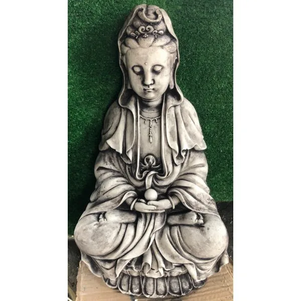 Kwan Yin Concrete Statue 7631