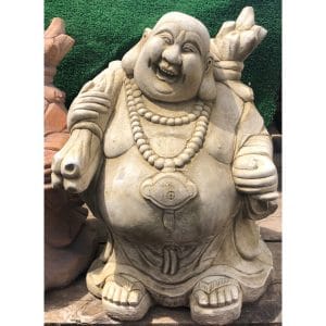 Travelling Buddha XL Concrete Statue 1453