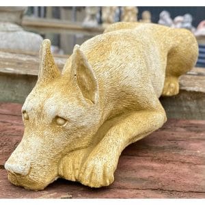 Great Dane Concrete Animal Statue