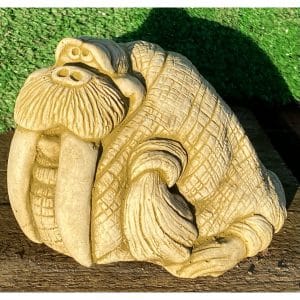 Walrus Concrete Animal Statue 0150