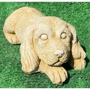 Spaniel Concrete Dog Statue 0006