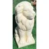 Entrance Lion Small Concrete Animal Statue 7413 - Image 2