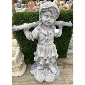 Jill Concrete Girl Statue 1305