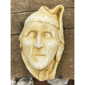 Scrooge Head Concrete Wall Plaque