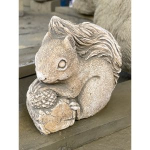 Squirrel Concrete Animal Statue 0124