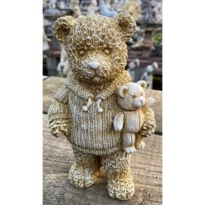 Standing Teddy Concrete Bear Statue 0922