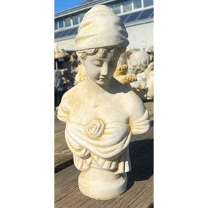 New Lady Bust Small Concrete Statue 0205