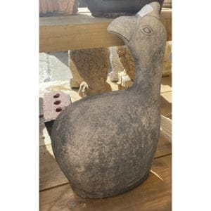 Guinea Fowl Large Concrete Bird Statue 7406