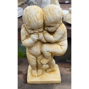 Double Trouble Concrete Statue 9542