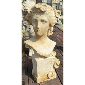 Jessica Bust Concrete Statue 9536