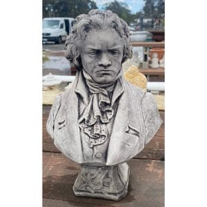 Beethoven Bust Concrete Statue 0209
