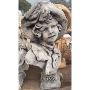 Toto Bust Concrete Statue 0207