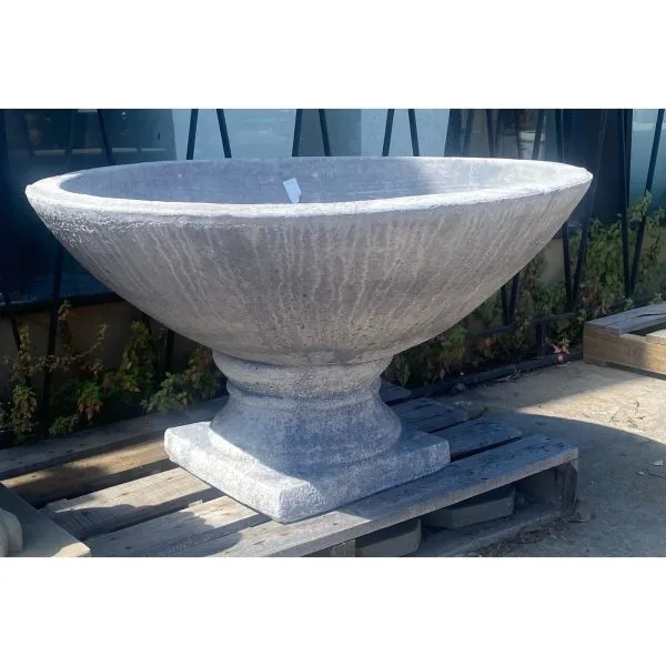 Lackey Bowl and Pedestal Water Bowl or Planter 1863 & 1818 - Image 2