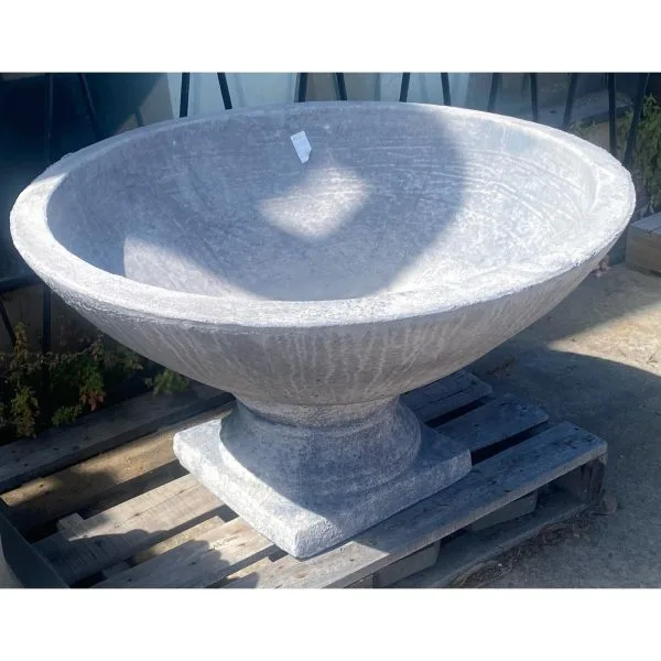 Lackey Bowl and Pedestal Water Bowl or Planter 1863 & 1818 - Image 3