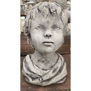 Child Bust Concrete Statue 9534
