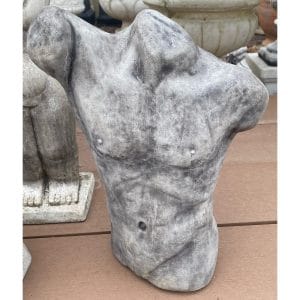 Male Torso Concrete Statue 9565