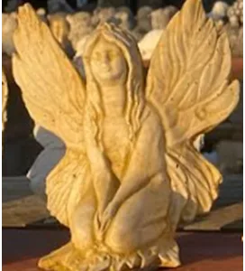 Autumn Fairy Concrete Statue