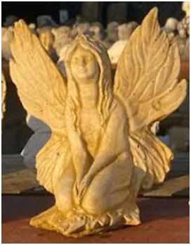 Autumn Fairy Concrete Statue
