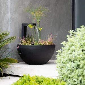Patio Pond Lightweight Bowl with Spout Fountain