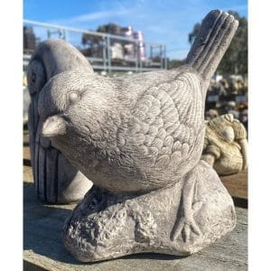 Wren Large Concrete Bird Statue 0164