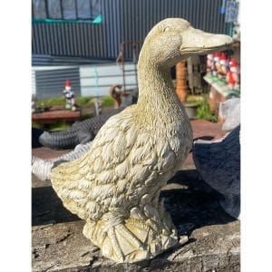 Upright Duck Medium Concrete Bird Statue 0073
