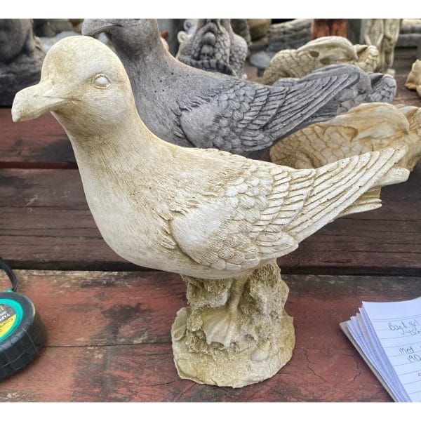Seagull Concrete Bird Statue 9639
