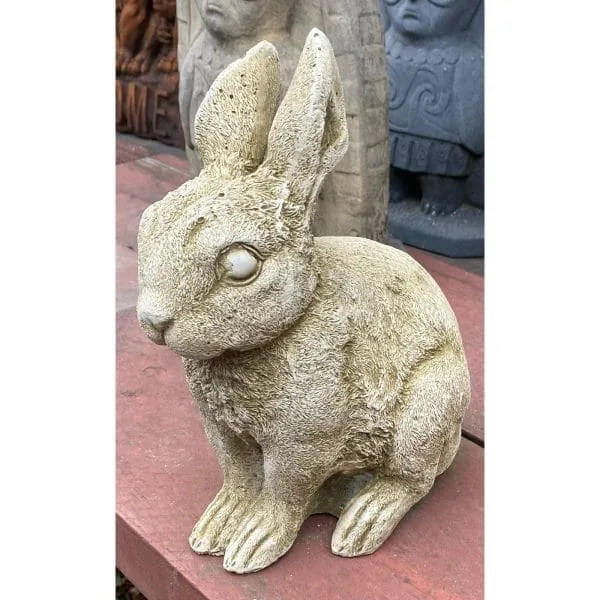 Rabbit Medium Concrete Bunny Statue 0059