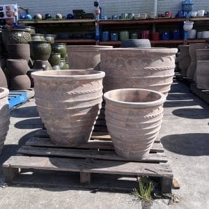 Sicilian Planter Antique Terracotta Pot