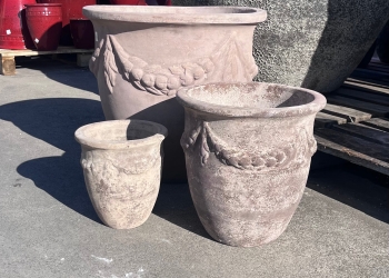 Coconut Flower Antique terracotta Garden Pot