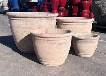 Rope Antique Terracotta Garden Pot