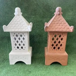 Terracotta Square Lantern