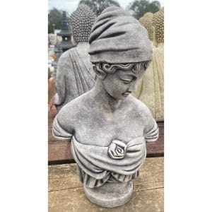 New Lady Bust Large Concrete Statue 0204