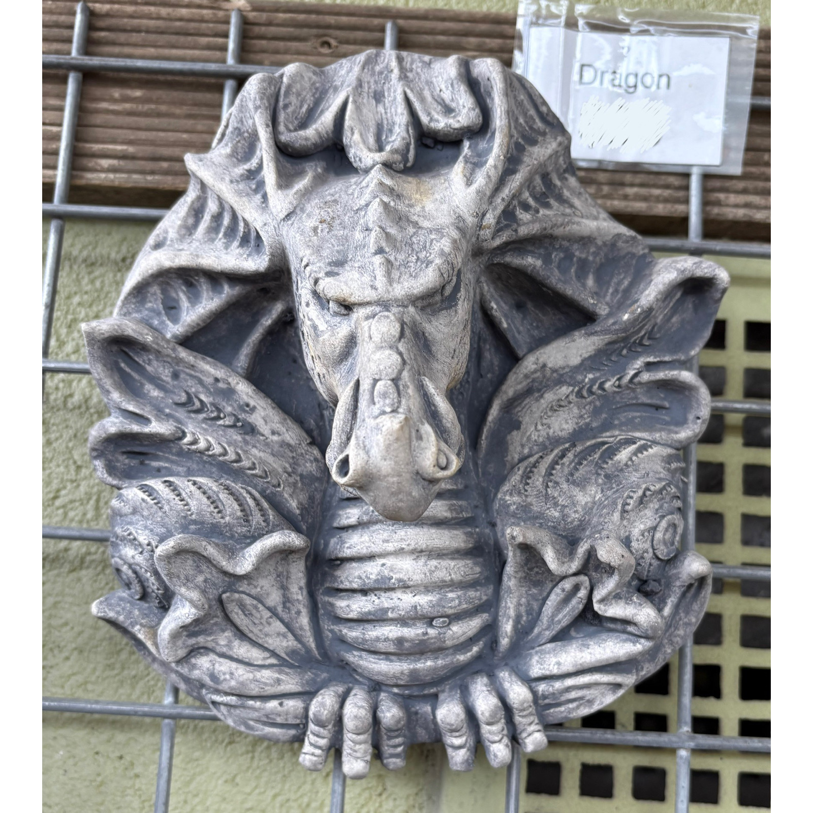 Dragon Concrete Plaque 0508
