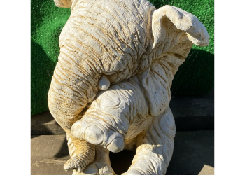 Elephant Crying Concrete Statue 1068